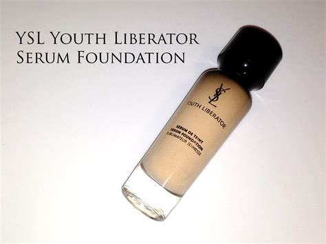 ysl youth liberator serum foundation|armani youth liberator foundation.